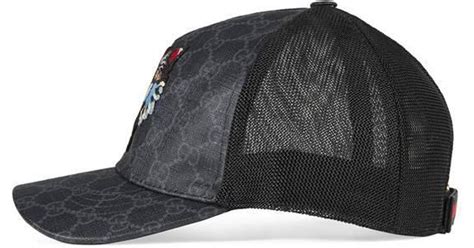 casquette gucci chat furieux|casquette gucci homme.